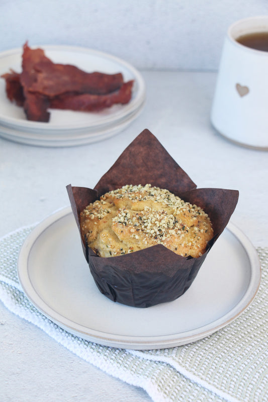 Low Carb Zucchini & Turkey Bacon Muffin - Pack 4