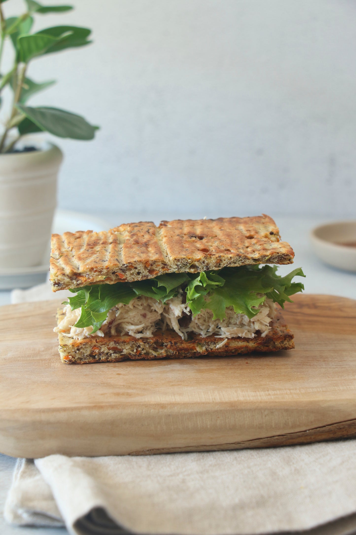 Low Carb Zucchini & Carrots Flat Bread - pack 10 slices